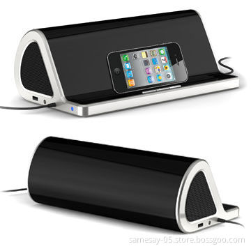 Bluetooth Speakers with Aux-in and Volume Adjustment for All Smartphones, Aux-in